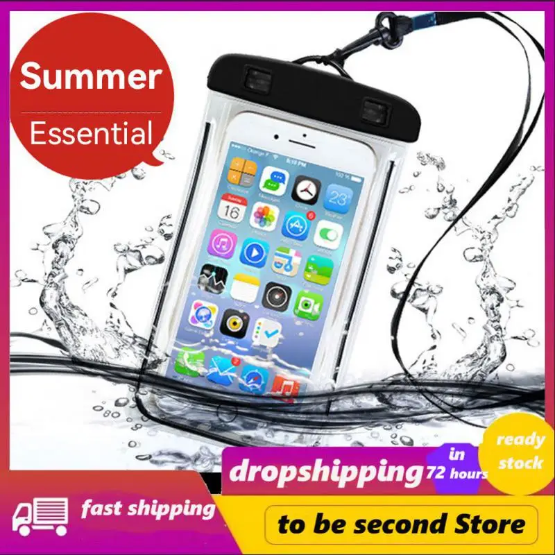 

Snow Proof Touch The Screen And Take Photos Carrying Case Using A Mobile Phone Or Digital Camera Underwater Waterproof Bag