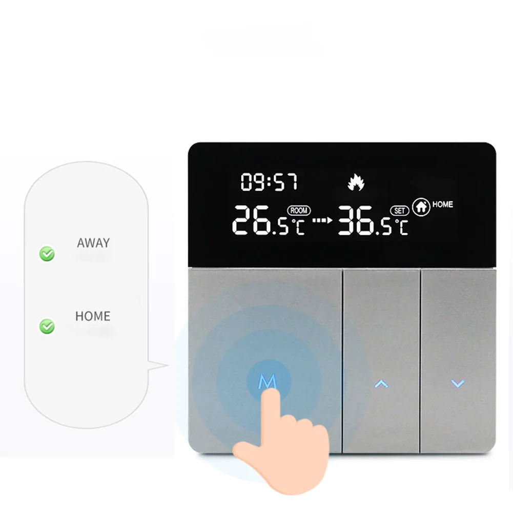 

Tuya 3A 16A WiFi Smart Thermostat Controller for Water Electric Floor Gas Boiler Heating Remote Controller Work with Google Home