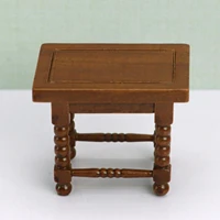 112 scale doll house end table wooden bedroom decor safe and eco friendly