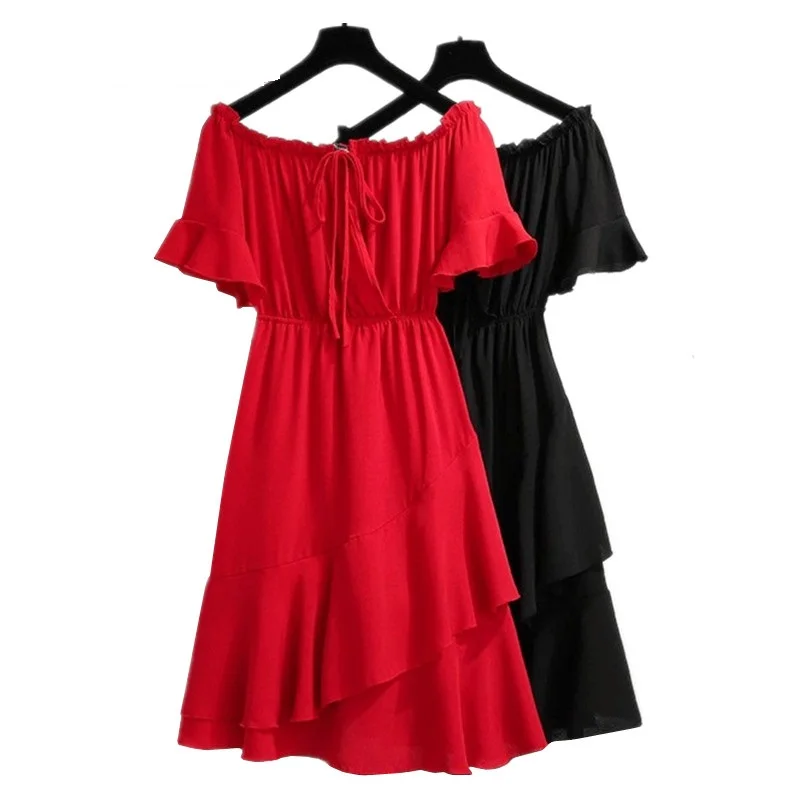 

UHYTGF Loose size Women Dresses Casual Sexy Bodycon Bandage Dress Summer Dress Women Clothes Vestidos Elegant Midi Dresses 304