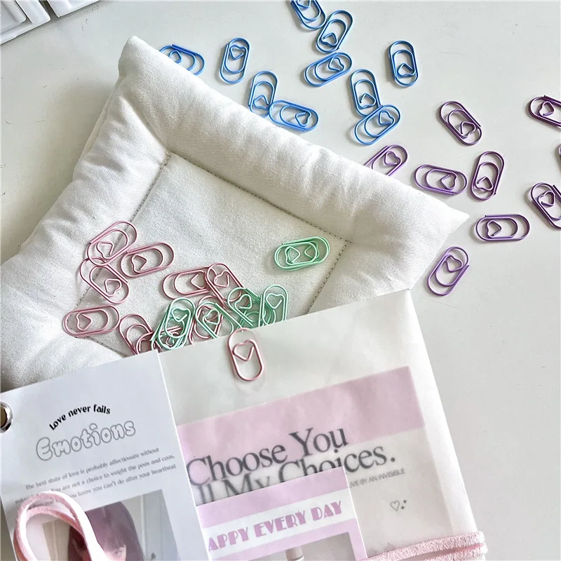 

Мини скрепки для бумаг Ins Koean 10 шт.