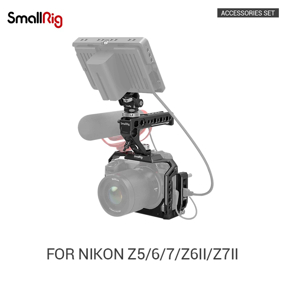 

Клетка и верхняя ручка SMALLRIG для камеры NIKON Z5/6/7/Z6II/Z7II 3143