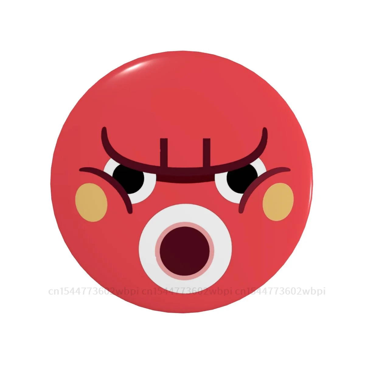 

Металлическая брошь в виде животного