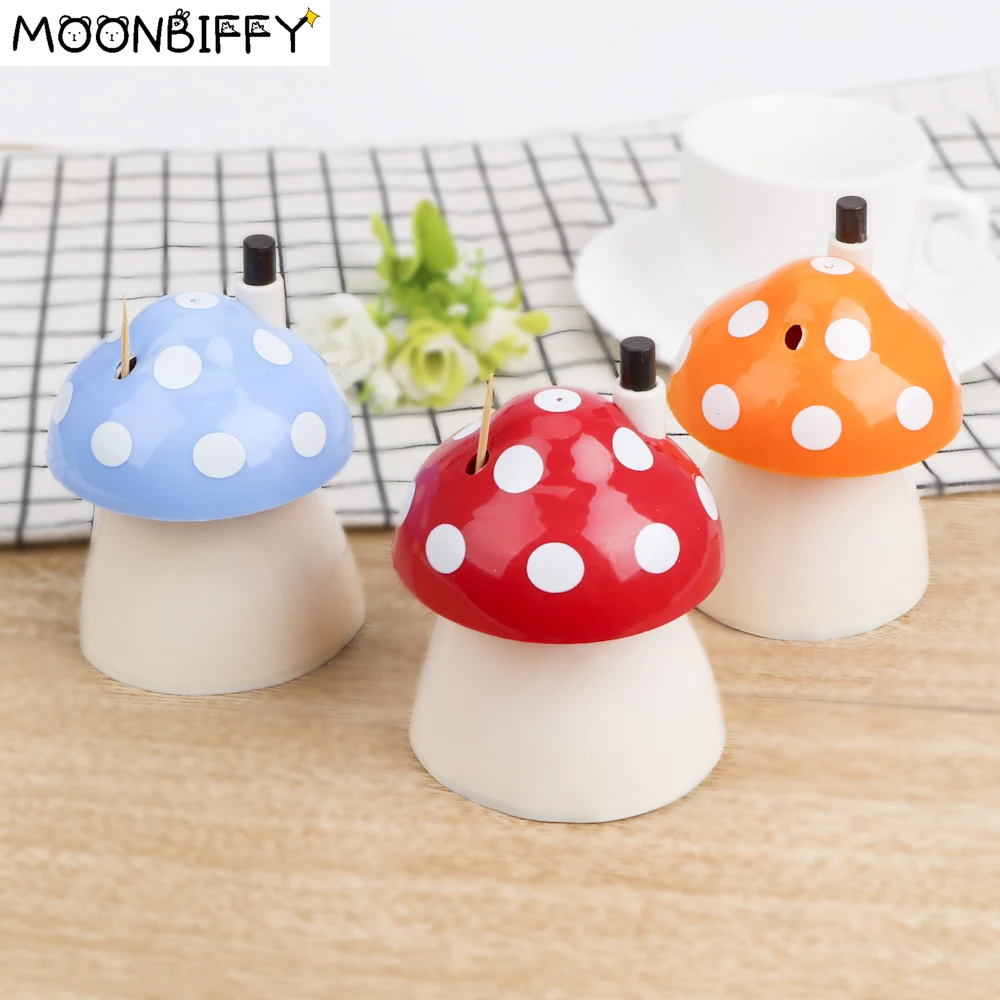 

Автоматическая зубочистка, емкость для хранения посуды, пылезащитный держатель для зубочисток, форма гриба