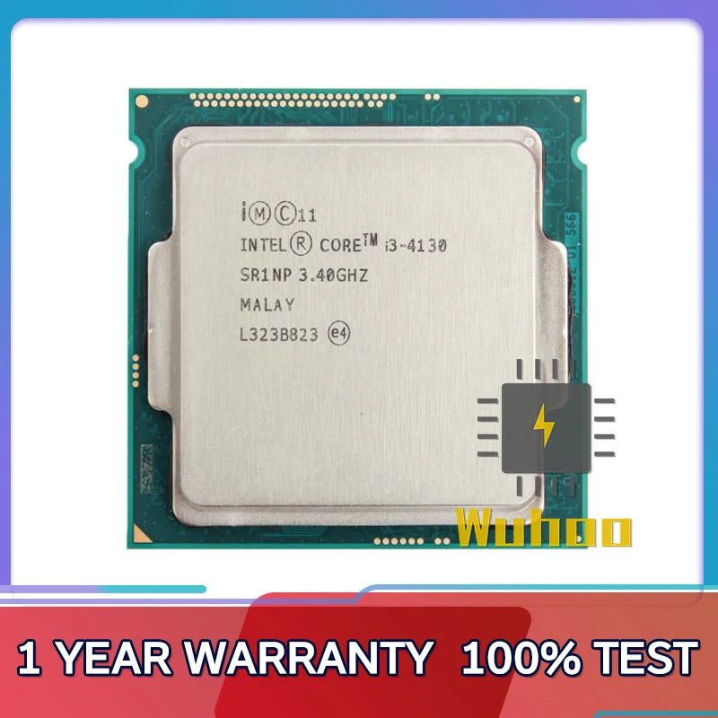 

Бывший в употреблении процессор Intel Core i3 4130 3,40 ГГц 512KB/3 Мб разъем LGA 1150 процессор Haswell SR1NP