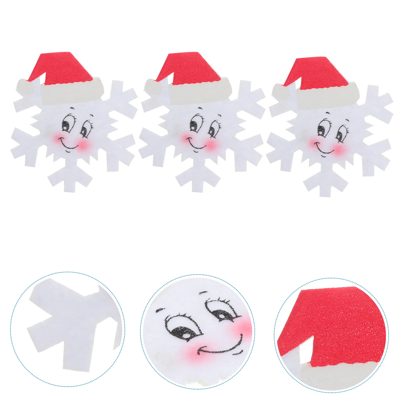 

Christmas Cup Coasters Snowflake Pad Table Matcoffee Coaster Placemat Tableware Decorative Trivet Teapot Insulation Dinner