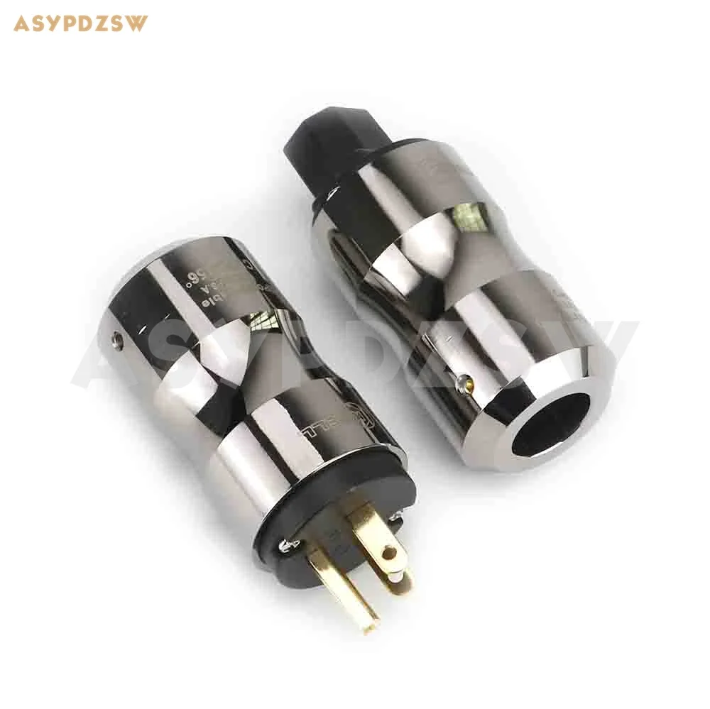 1 пара KRELL 15A позолота из чистой меди стандартная вилка переменного тока США +