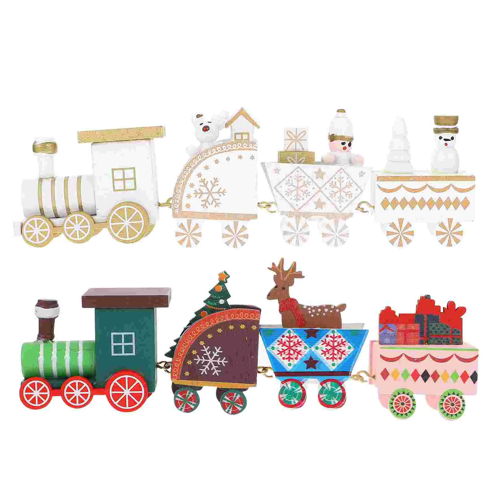 

2 Boxes Exquisite Delicate Xmas Ornament Xmas Table Decor Christmas Supply