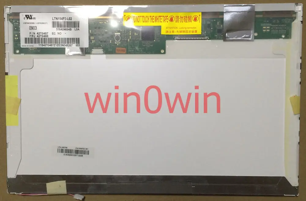 

LTN154P3-L02 L04 L05 LCD Screen for LENOVO THINKPAD T500 R500 W500 Laptop NEW