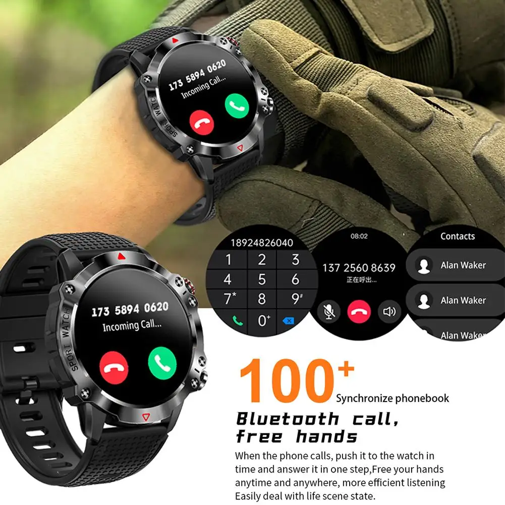 

KR10 Smart Watch HD Screen Watch For Men Smart Watch Bluetooth Calling Smartwatch 2023 Fashion Business Clock New Smartband S3H1
