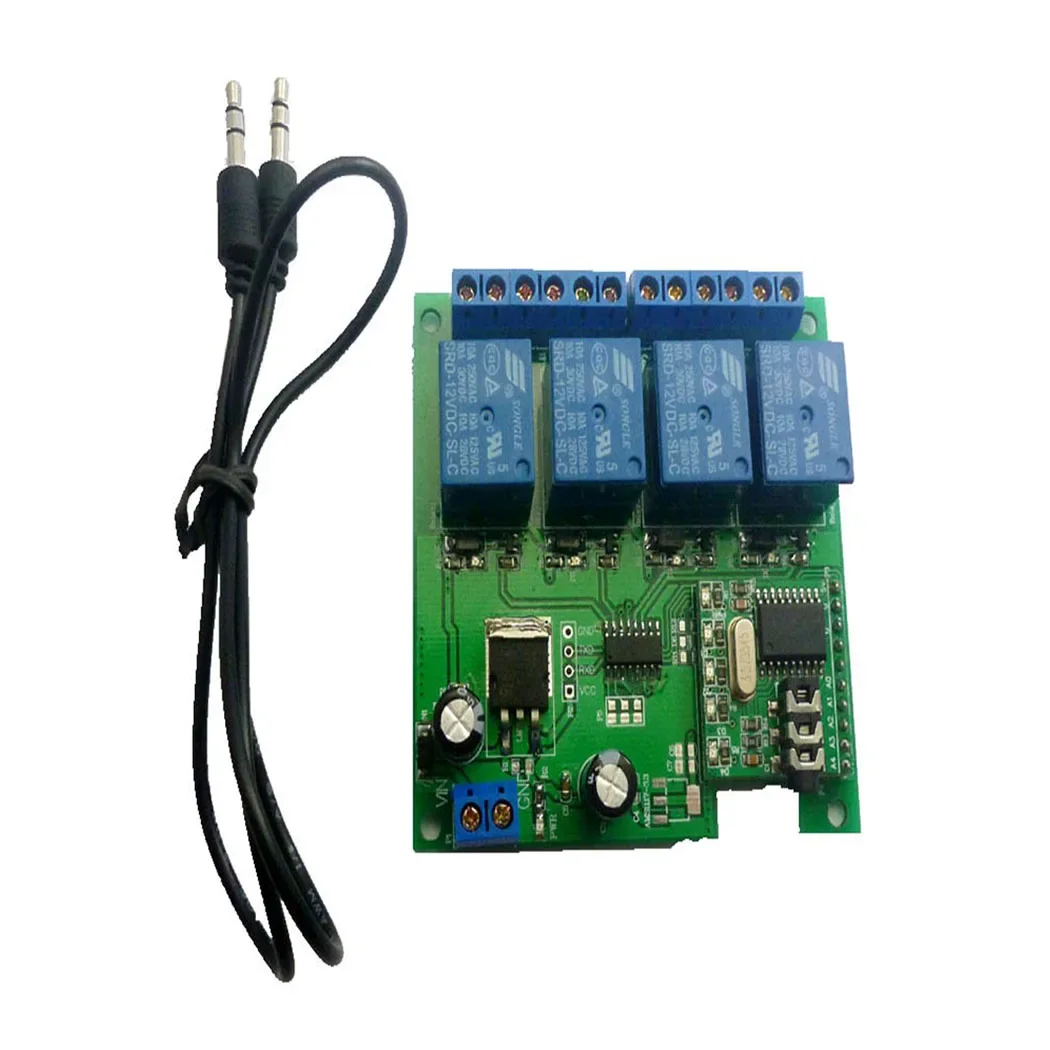 CE023 DC12V DTMF MT8870 голосовой декодер телефона мгновенный тумблер таймер задержки