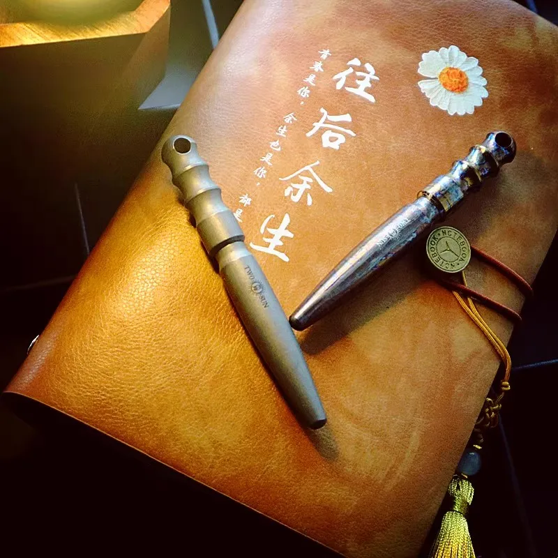 1 шт. титановая ручка шариковая фирменная канцелярские принадлежности подарок