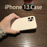 silicone case for iphone 11 13 12 max xr 7 8 plus xs x 6s 6 skin touch liquid silicone cover for iphone 12 pro max 12 mini cases