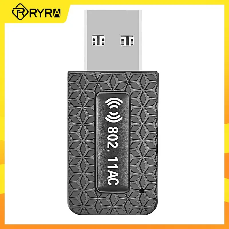 

RYRA 1300 Мбит/с двухдиапазонный 2,4G/5,8G беспроводная сетевая карта USB 3,0 Ethernet адаптер Wi-Fi ключ для ПК ноутбука Wi-Fi приемник