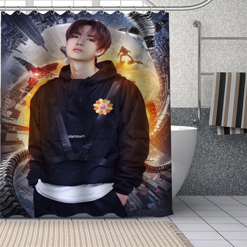 

Водонепроницаемая занавеска для душа из полиэстера