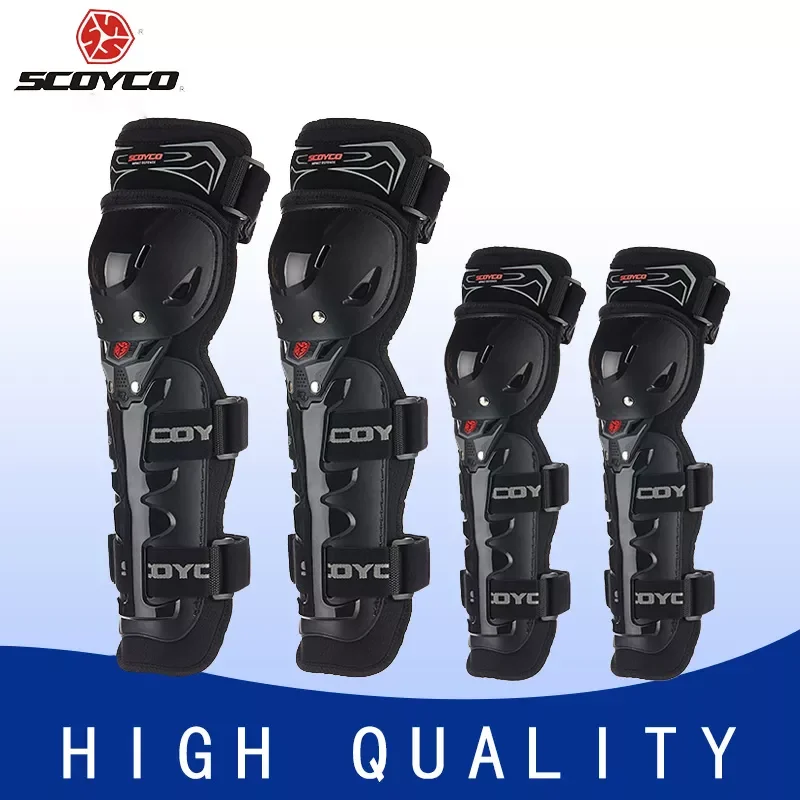 

SCOYCO Motorcycle Protective Kneepads Moto Racing Knee Elbow Pads Protector Motocross Sports Protective Gear K11-2