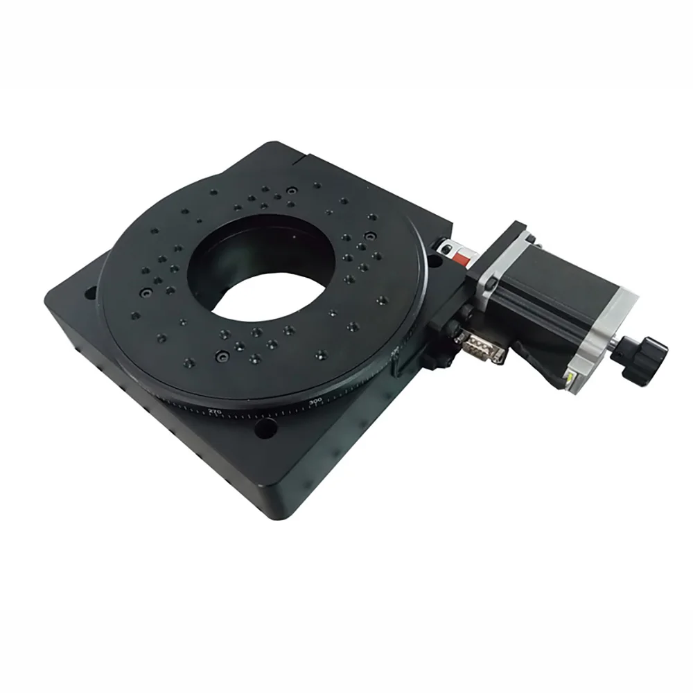 

Electric Rotating Machine Optical Rotating Platform Motorized Rotation Stage 100MM Bearing Scale PX110-100 Y