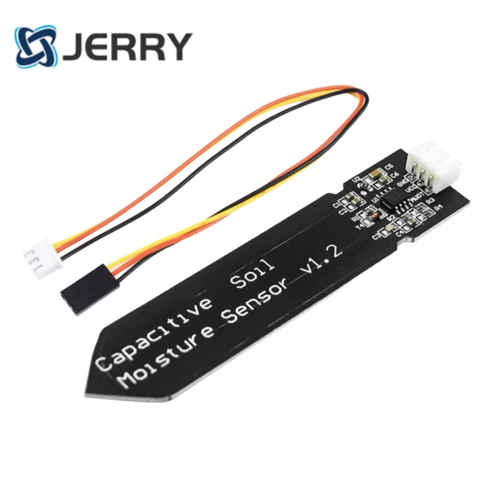 Емкостный датчик влажности почвы коррозионностойкий широкий провод напряжения