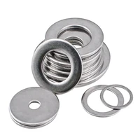 promotional 304 stainless steel gasket to increase thickening thin meson round metal screw flat washer m3 m10 m20