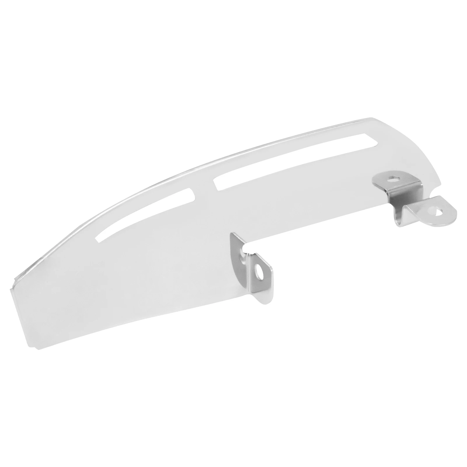 Мотоциклетный черный/Хромированный водительский пол подошва защита пятки для