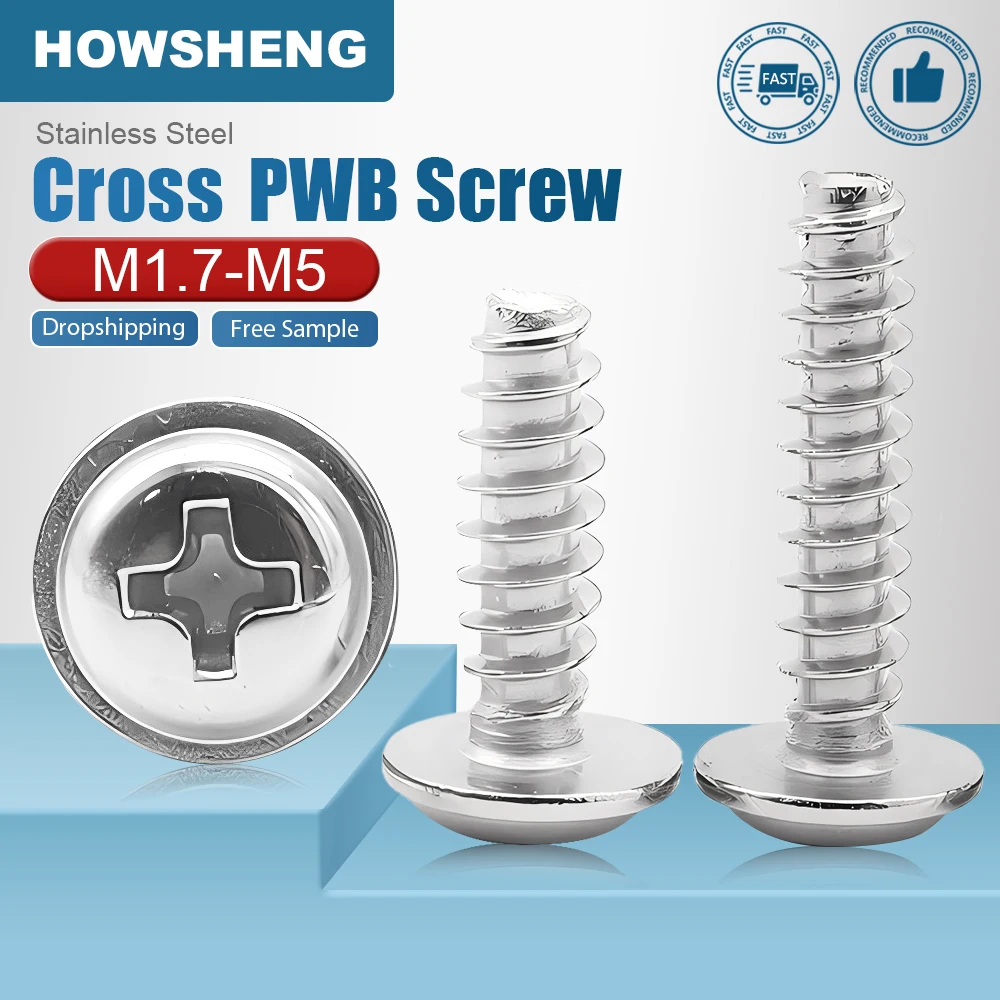 

Саморезы самозавинчивающиеся нержавеющая сталь Howsheng M2 M3