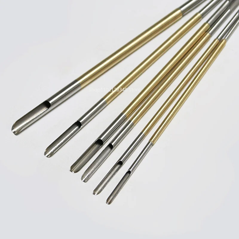 Медный Дырокол с двойной головкой дырокол для горшков носиков Пробивка керамика