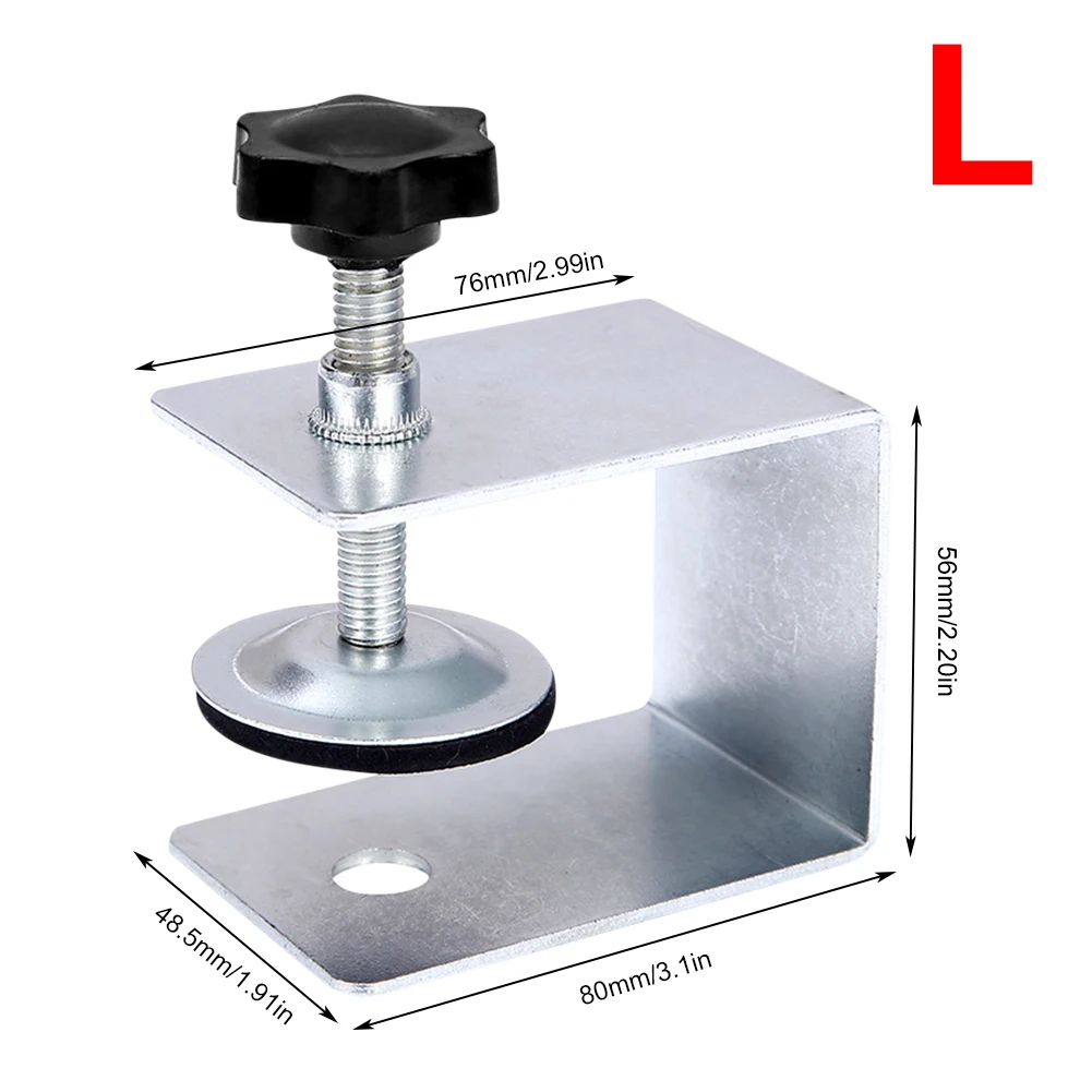 

1Pcs Drawer Front Installation Clamps Drawer Panel Clips Tools Woodworking Jig Cabinet Tool Furniture Carpenter Stainless Steel