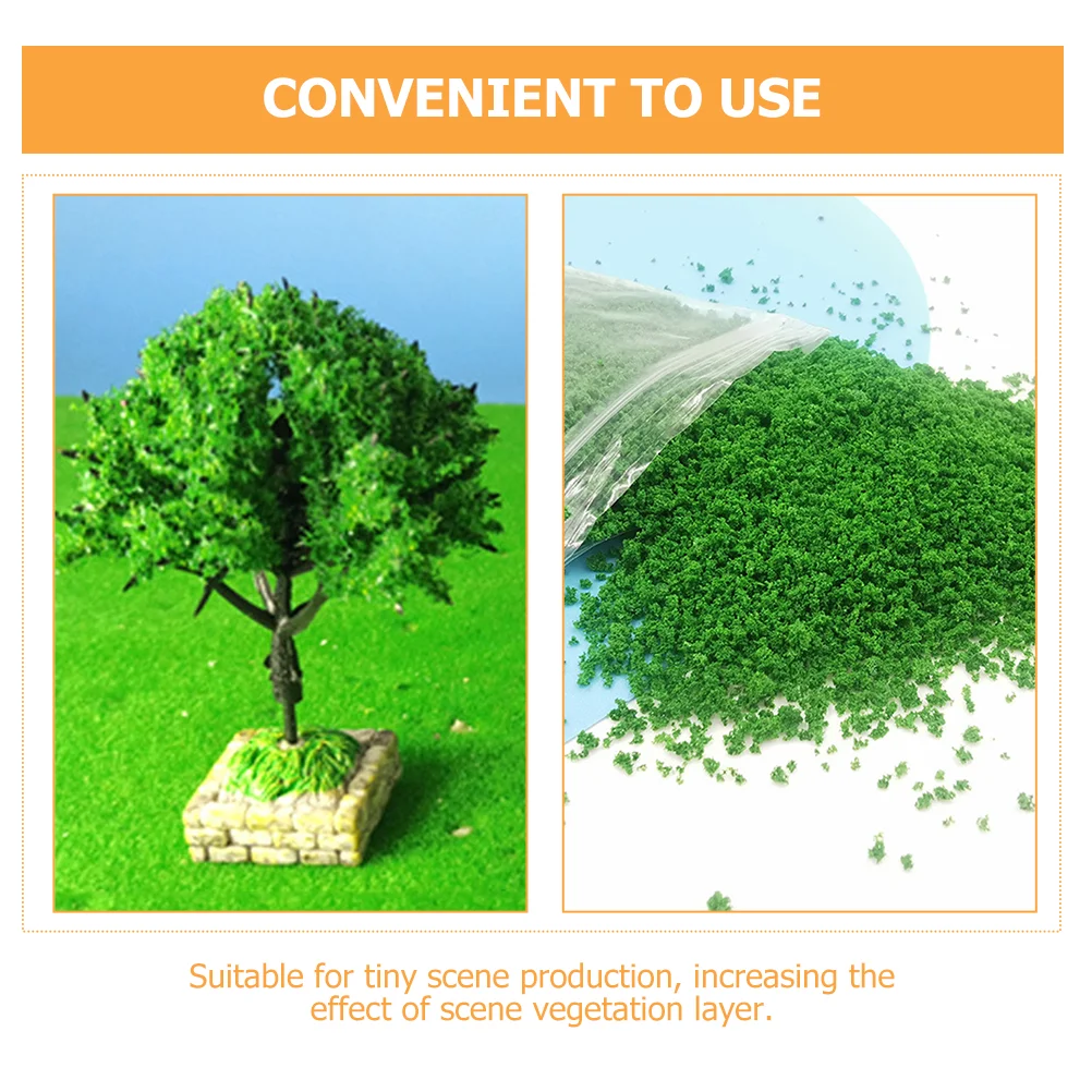 3 пакета искусственный газон материал мх порошок дерево сцена модель здания