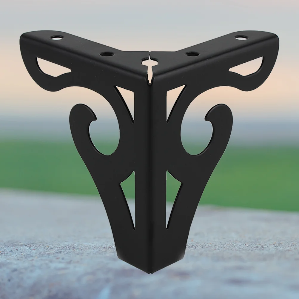 

4 furniture legs cabinet feet arcade 1 adjustable telescoping bed for table riser small black- Furniture Legs Hollow- out Metal