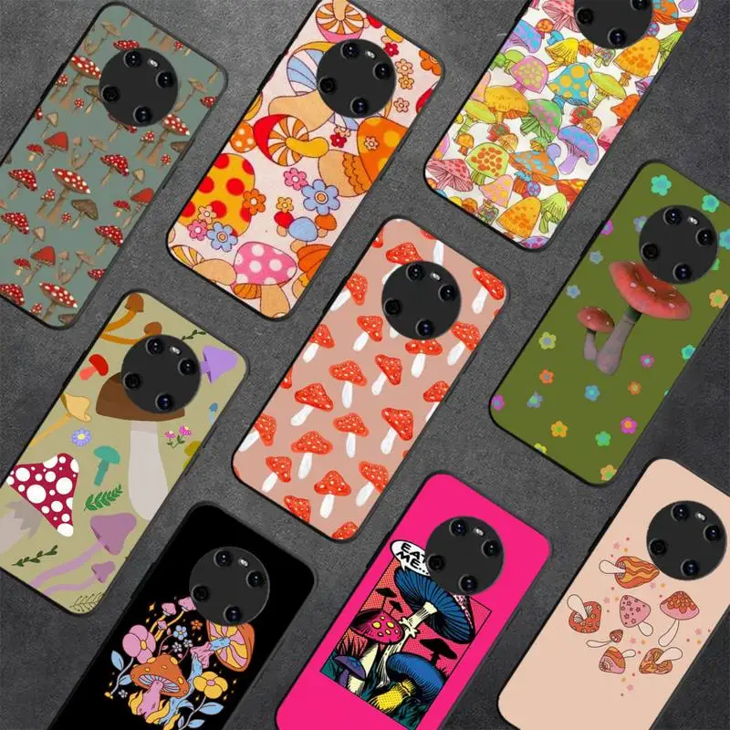 

Mushroom Phone Case For Huawei Y5 Y62019 Y52018 Y92019 funda case for 9prime2019