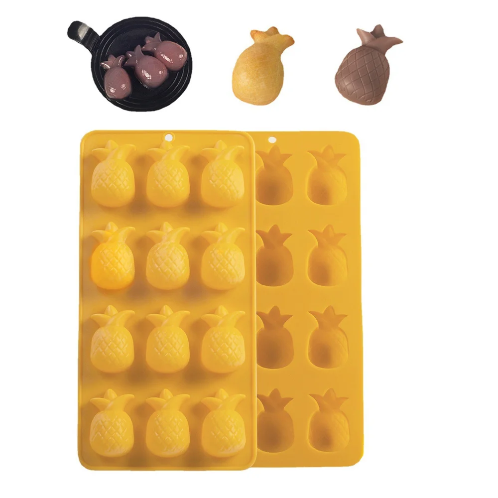 

Силиконовая форма, мягкие и прочные инструменты для украшения тортов, инструмент для выпечки, силикагель, абразивная форма клубники, быстрое изготовление