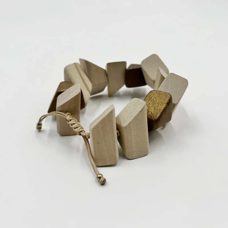 Браслеты Женские в стиле бохо с деревянными бусинами