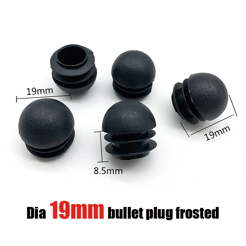 

1-100 шт. 16-32 мм пластиковая круглая заглушка для труб, нескользящая защита для ног стула, подставка для пола, мебельные аксессуары, куполообразные торцевые заглушки