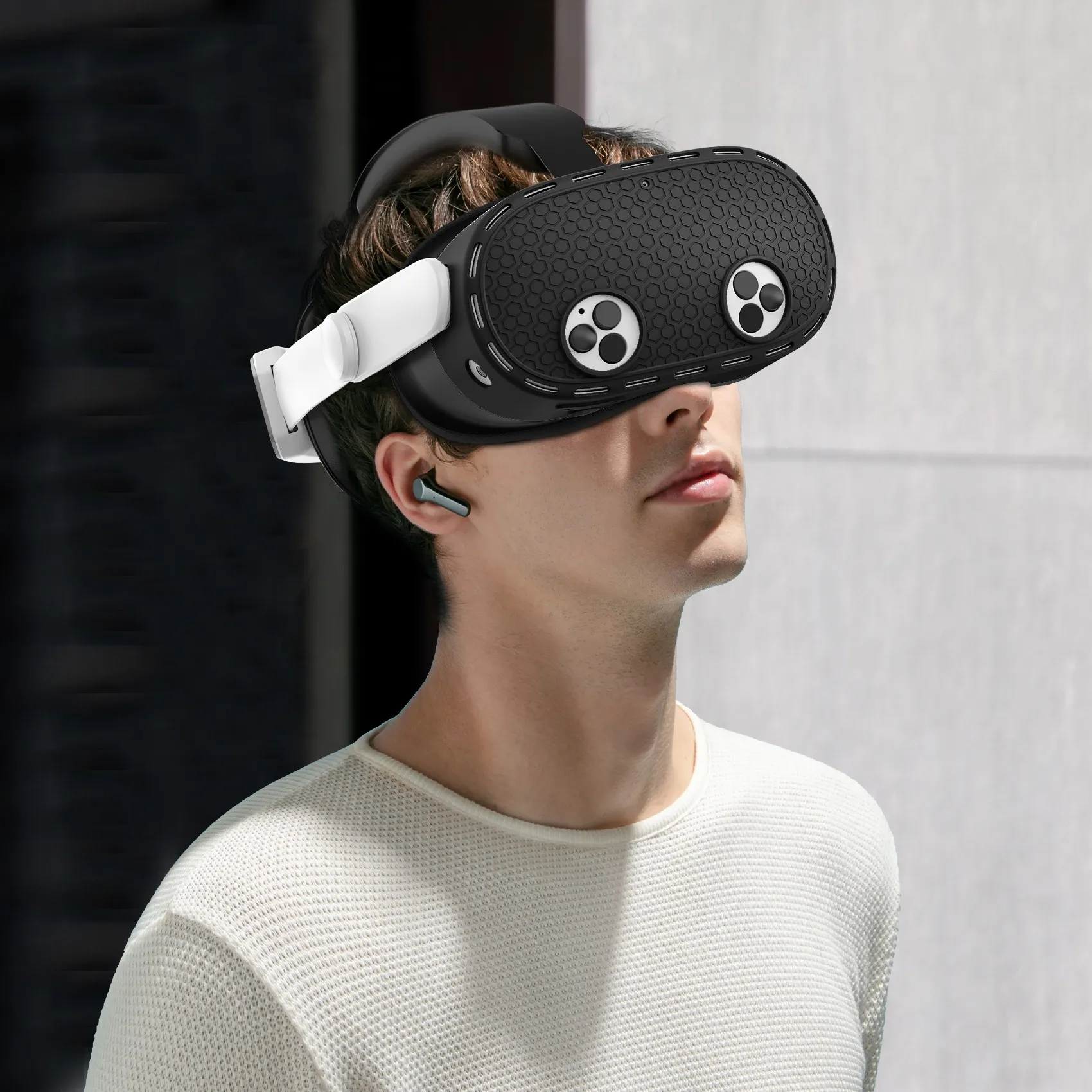 Силиконовый защитный чехол VR для Meta Quest 3S