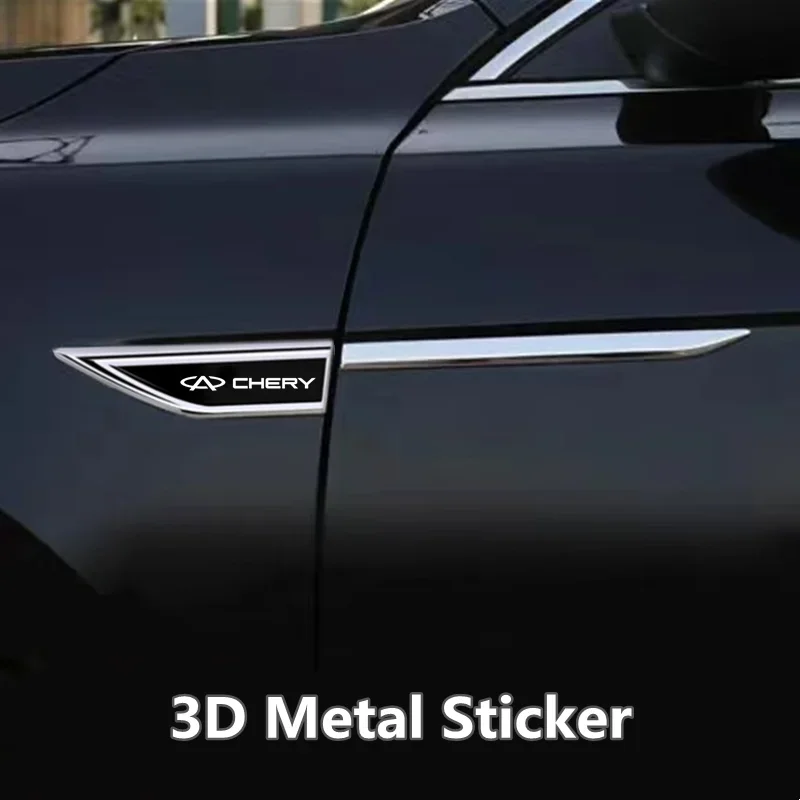 Фото Наклейка-эмблема на крыло автомобиля, защитная наклейка на кузов для Chery Omoda C5, Tiggo 4 Pro, Tiggo 7, Jaecoo J7, J8, внешний декор. №5