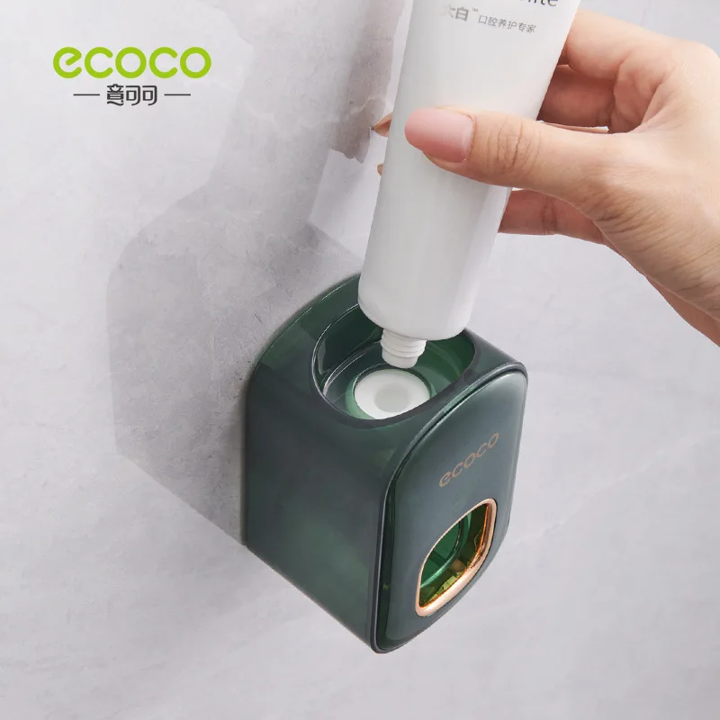ECOCO автоматический дозатор зубной пасты пыленепроницаемый держатель щетки
