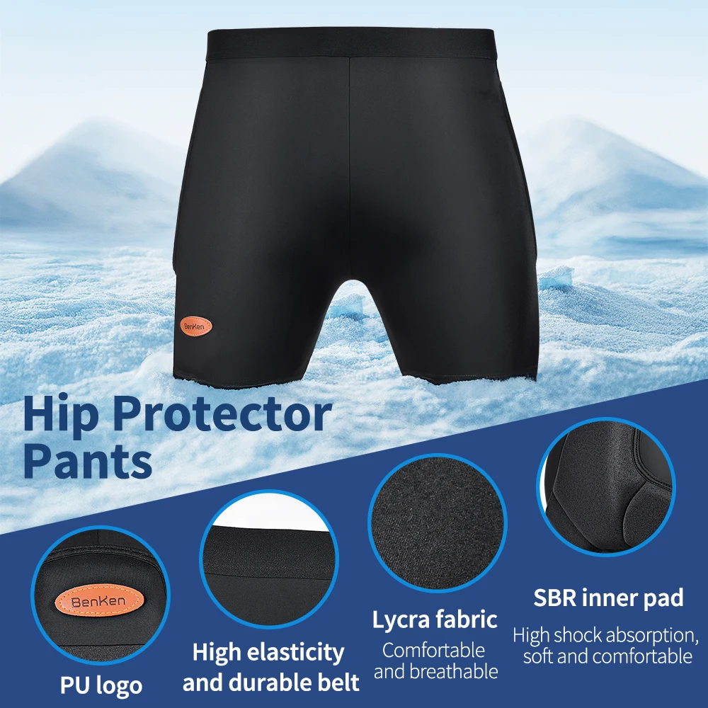BenKen Защитная одежда Мужская спортивная защитная экипировка Защитные шорты для