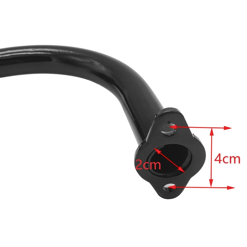 80CC 60CC 49CC 50CC двигатель двигателя моторизованный велосипед глушитель выхлопной