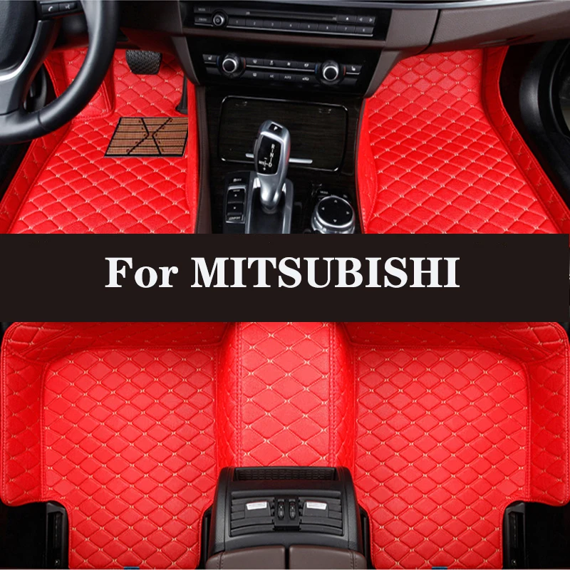

Full Surround Custom Car Floor Mat For MITSUBISHI ASX Pajero Outlander Savrin Grandis (6/7seat) Automotive Interior