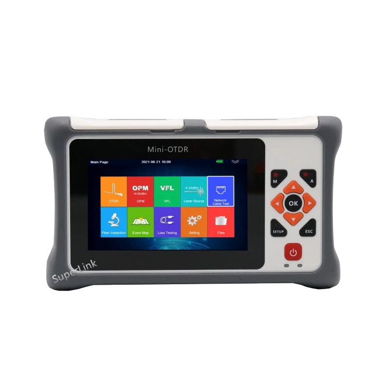 Новый рефлектометр Mini Pro OTDR 100 км для тестирования в режиме реального времени GPON
