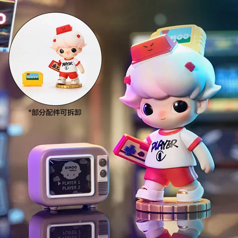 POP MART Dimoo Time Roaming Series Оригинальная коллекционная фигурка-сюрприз в закрытой упаковке, милая аниме-фигурка, украшение, статуэтка (art.: 3920db048aa73) - 3920db048aa73