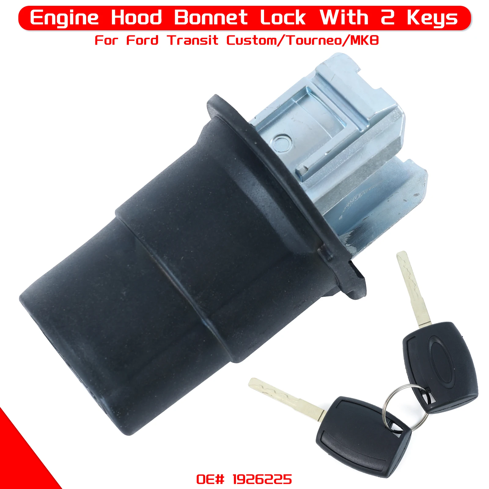 

Цилиндр замка капота 1926225 для Ford Transit Custom 2012-2022, уличный скутер XL2014 - 2023 Transit MK8 2014 - 2023
