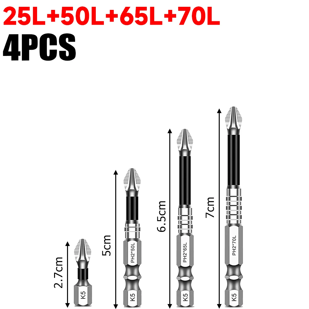 

Крестовая отвертка K5 черная магнитная