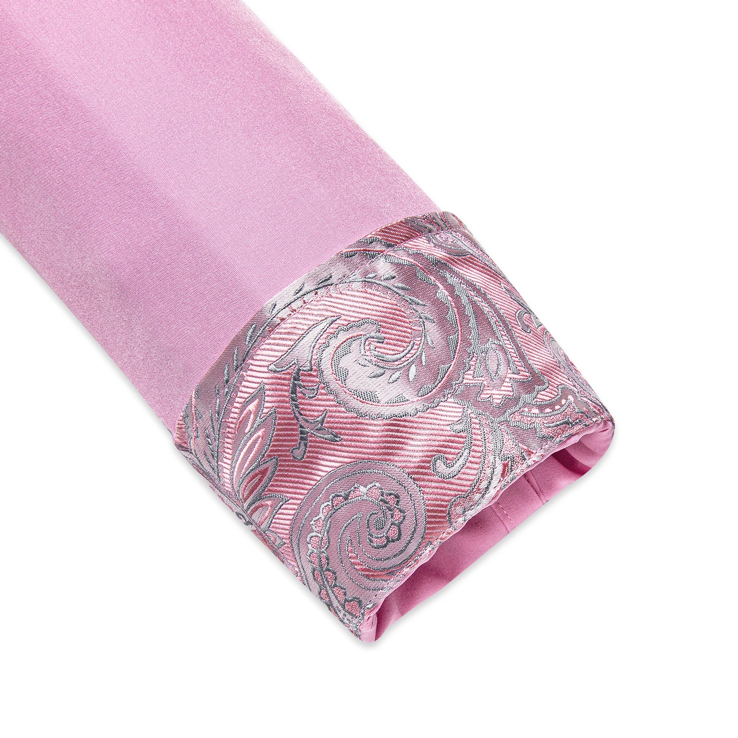 Pink Blue Black Solid Shirts For Men Paisley Floral Plaid Color Contrast Fashion Dress Shirt Designer Men Clothing Casual Shirts