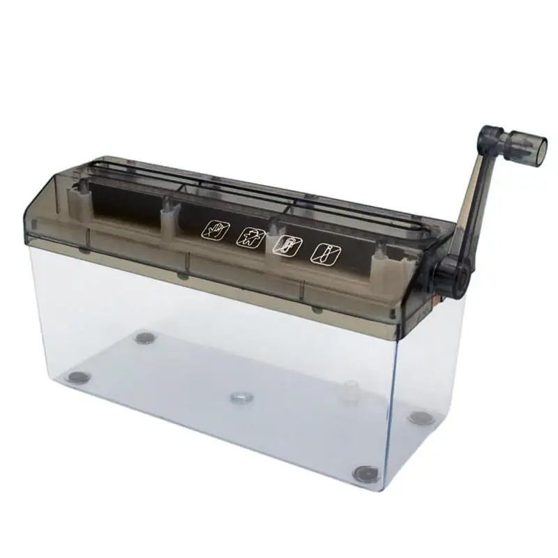 

Портативный мини-измельчитель бумаги, ручной измельчитель, инструмент для ручной резки бумаги и документов для дома, офиса, настольные канцелярские принадлежности