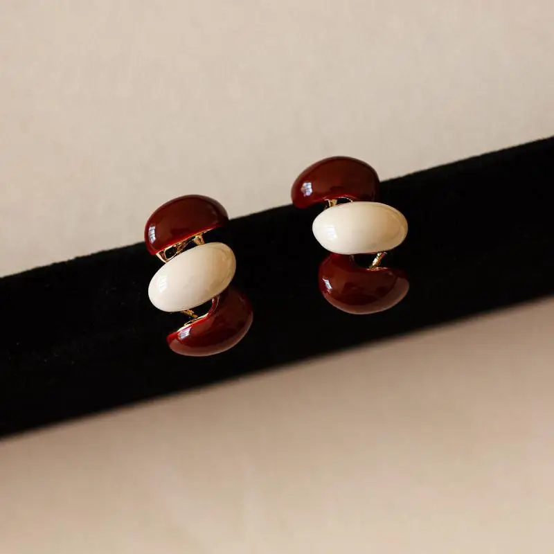 Южнокорейские минималистичные дизайнерские красные геометрические