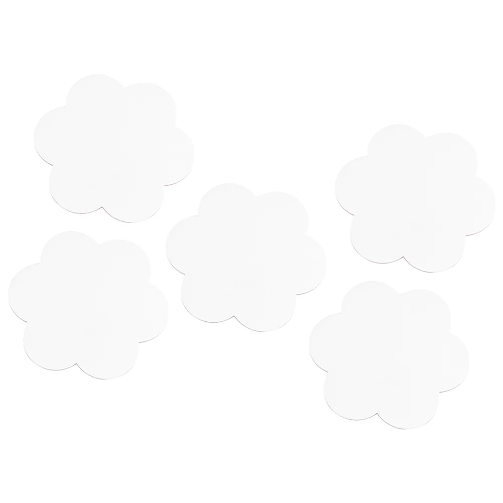 

5 Pcs Flower Type Oil Painting Board Canvas Boards Blank Drawing Panel Canvases Panels Artist