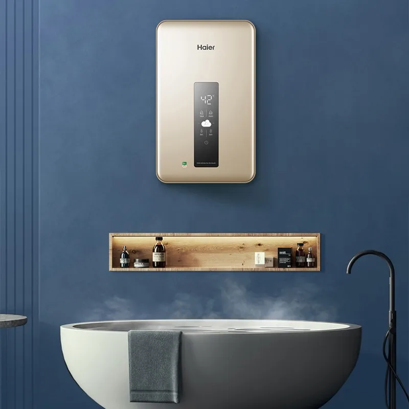 Haier 220 В электрический водонагреватель настенный быстрый нагреватель для душа