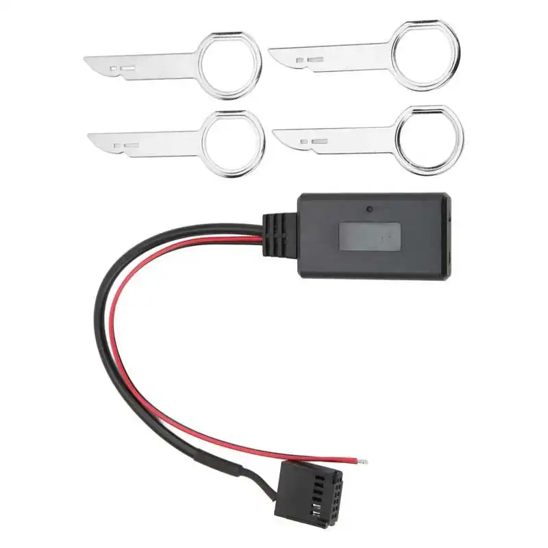 Беспроводной вспомогательный модуль Bluetooth 12Pin с автомобильным радиоприемником
