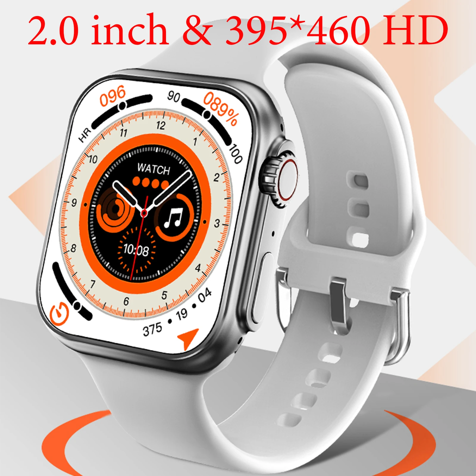 LEMFO iwo watch ultra series 8 NFC smartwatch men women Bluetooth Call IP68 Waterproof Wireless Charging smart Android iOS - купить по